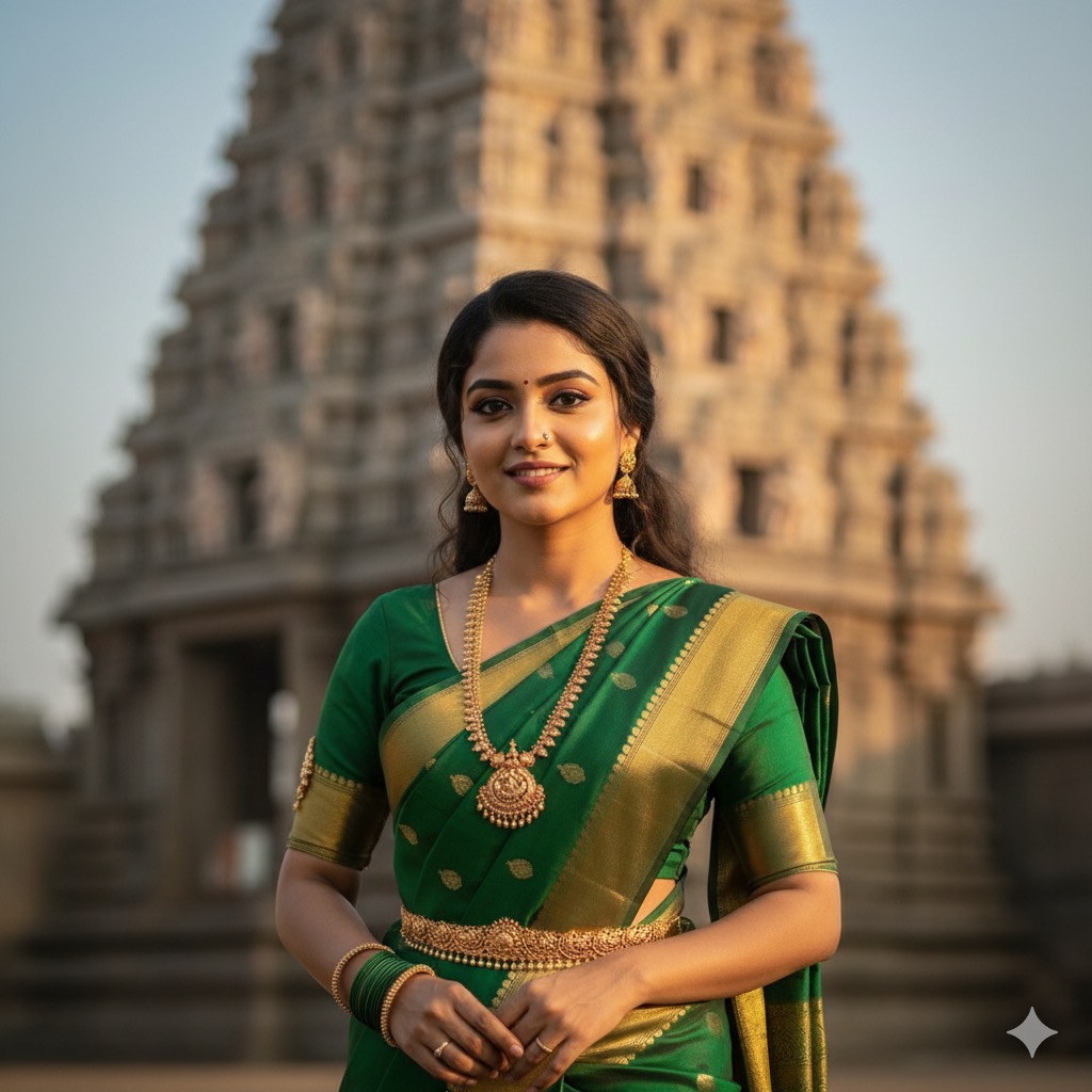 Temple Saree Grace