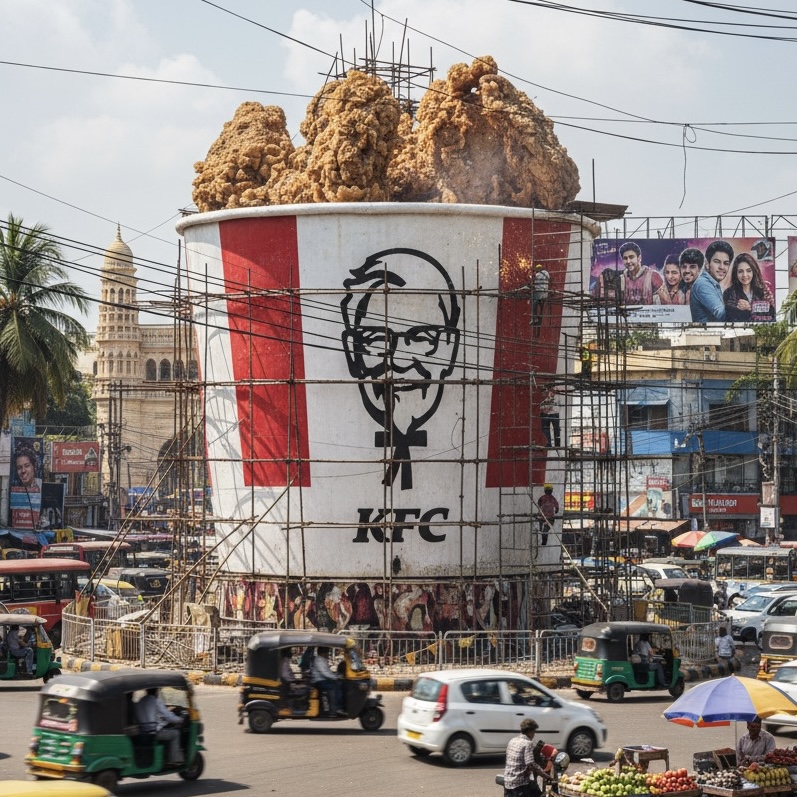 Giant Statue in Bangalore
